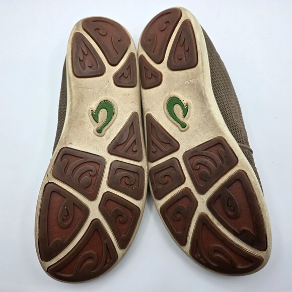 OluKai Nohea Mesh Mens Size 11.5 Brown Shoes Casual Walking Comfort Outdoors - Picture 7 of 14